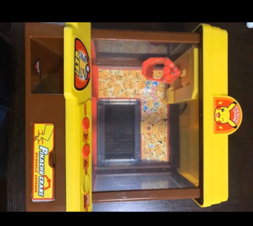 ポケモン　モンコレキャッチャー　クレーンゲームと指人形