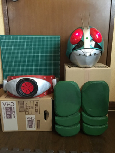 仮面ライダー新１号コスプレ3点セット