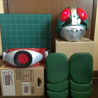 仮面ライダー新１号コスプレ3点セット