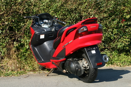 自賠責保険付-埼玉発183-今だから陸送料負担】SUZUKI スカイウェイブ(CJ43A) 8090Km パールクリスタルレッド