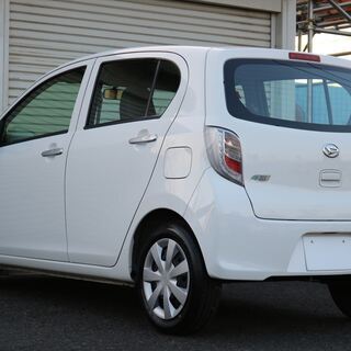 車検２年付 ミライース 27年式 10.6万km 修復歴無し キーレス タイミングチェーン 後期型 ＡＢＳ 全国名変無料 乗出し価格表示の画像