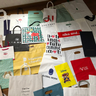 【引渡し済】ショップ袋　大量の画像