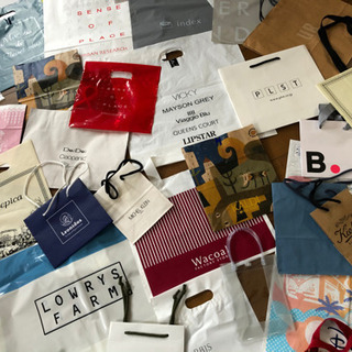 【引渡し済】ショップ袋　大量の画像