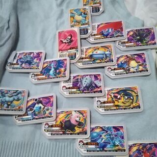 ポケモンガオーレディスク25枚&ガオーレケースのセットの画像