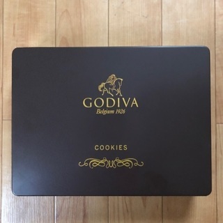 空箱 GODIVA 菓子缶