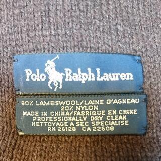 ● ラルフローレン 茶 マフラー ● RALPH LAURENの画像