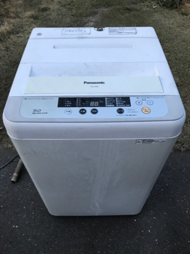 Panasonic 全自動洗濯機 小型でも5キロ
