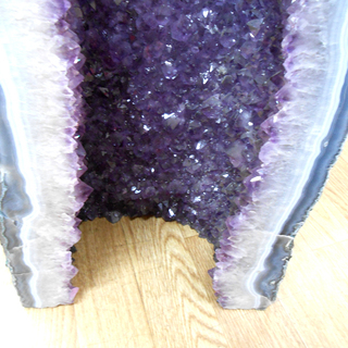 展示品 アメジストドーム 高さ74cm 重さ34kg 置物 ☆ 札幌市 清田区 平岡