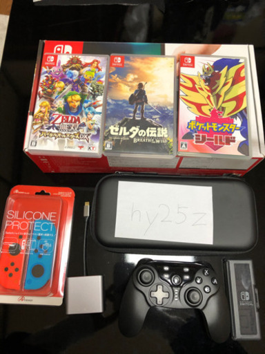 中古　NINTENDO switch 本体とソフト