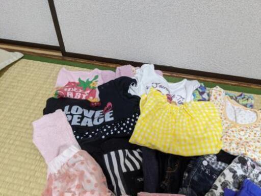 子供の服　靴と長靴
