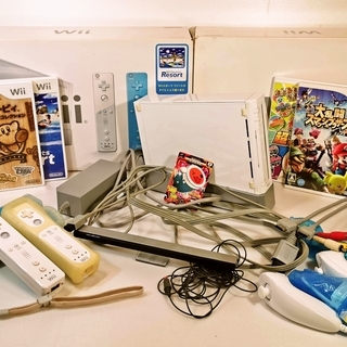 Nintendo Wii　ニンテンドーWii　本体セット　(「W...