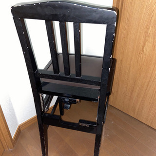 ピアノ椅子　キズ破損有りの画像