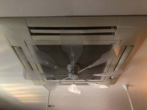 値下げ✨美品 業務用エアコン用 ハイブリットファン 風よけ 節電