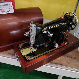 【店舗同時販売中】ＫＯＳＥＬ　直線縫い専用の電動ミシン　ＳＳ1001