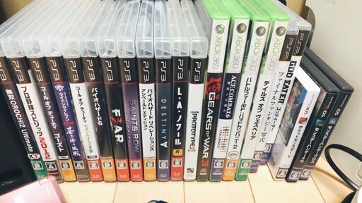 PS3 / XBOX360 / 3DS / PSP3台 カセット21本