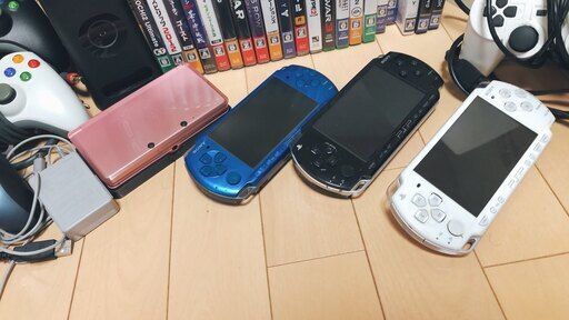 PS3 / XBOX360 / 3DS / PSP3台 カセット21本