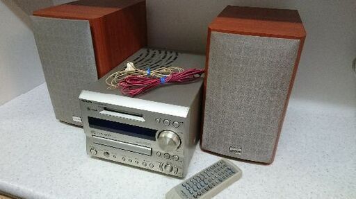 オンキョー（ONKYO） FR-X7A CD MD チューナー アンプ　プレイヤー　　MD・CDコンボ　コントローラー　スピーカー