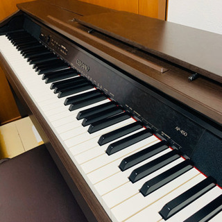 取引中 電子ピアノ 美品 専用椅子付き
