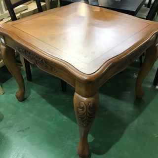 美品 アンティーク 猫脚 こたつテーブル 猫脚 コタツ ダイニングテーブル