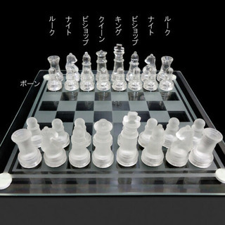 ガラスチェス ガラス チェスの画像