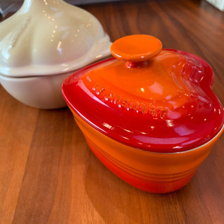 ル・クルーゼ　ココット２点セット『美品』の画像