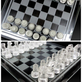 ガラスチェス ガラス チェスの画像