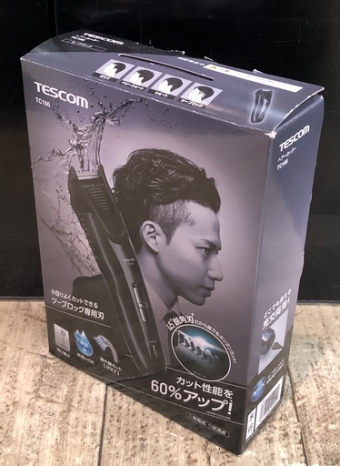決まりました　TESCOM　ヘアーカッター　刈り上げ　充交両用　AC100-240V　新品