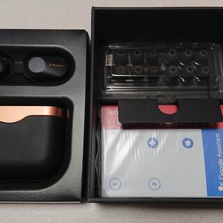 保証有り】 SONY ワイヤレスイヤホン WF-1000XM3 ブラック【美品】