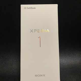 Xperia1 新品　パープル　SIMフリー　(元キャリアSoftBank)の画像