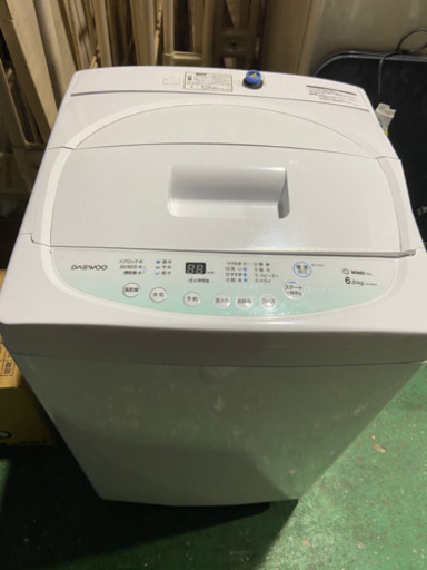 2018年製☆洗濯機☆6kg