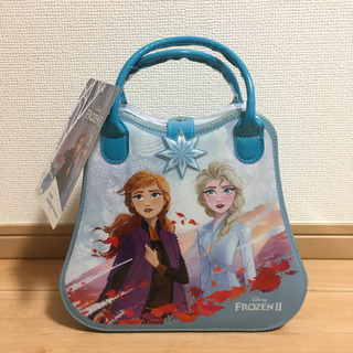 【新品未使用】アナと雪の女王2  コスメバッグ　キッズコスメ　コ...