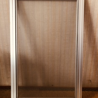 ￥↓網戸　67X42　銀枠　3