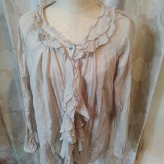 薄手のブラウス(カーディガンにもなります)