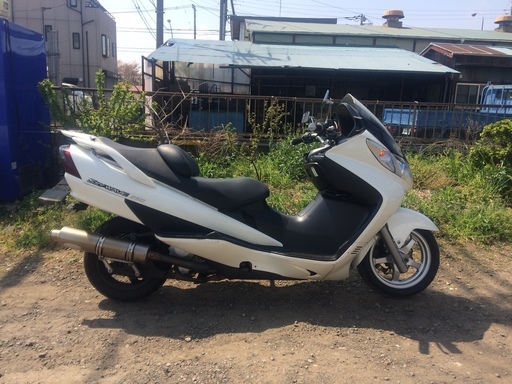 スカイウェイブ250　CJ43　実働　現状　250cc　ビックスクーター