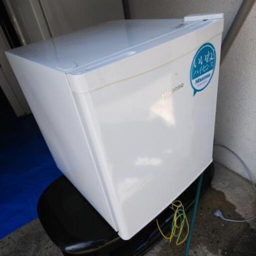 美品 Hisense ハイセンス 1ドア冷凍冷蔵庫 小型 1人用 昨日まで使っていました 動作に問題はありません  2013年製