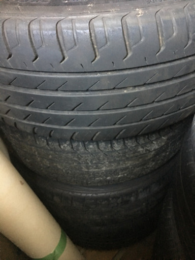 ?V35スカイライン 純正18インチアルミタイヤセット