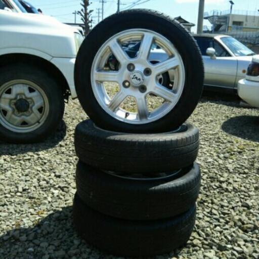 軽自動車用14インチアルミタイヤ4本セット