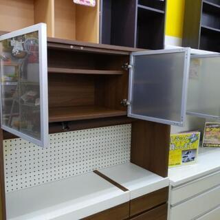 値下げ】3面食器棚 レンジボード 120×45×180cm 福岡糸島唐津 0414-05