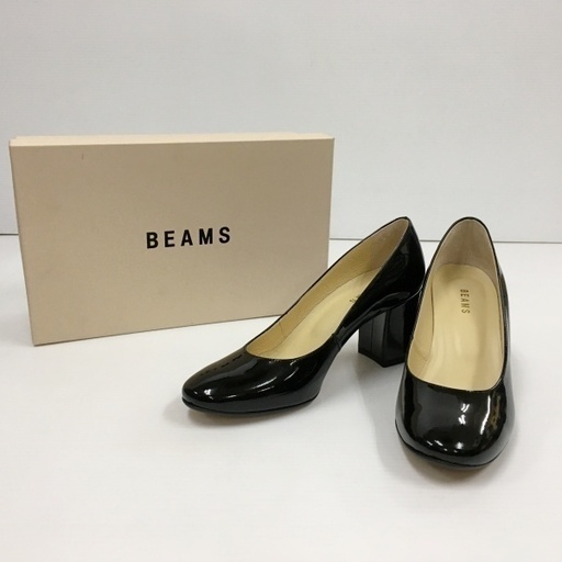 Ray BEAMS エナメルパンプス
