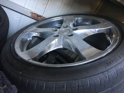 18インチ アルミタイヤ 4本セット　値下げしました