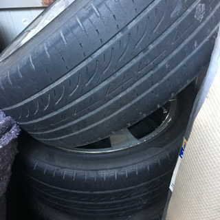 18インチ アルミタイヤ 4本セット　値下げしましたの画像