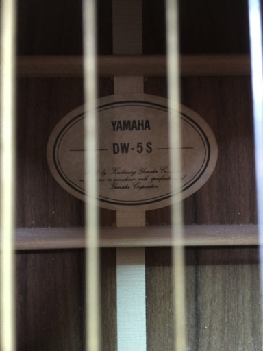 【売れました！】ヤマハウェスタンフォーク DW-5S 長期在庫新品【現金払いのみ】