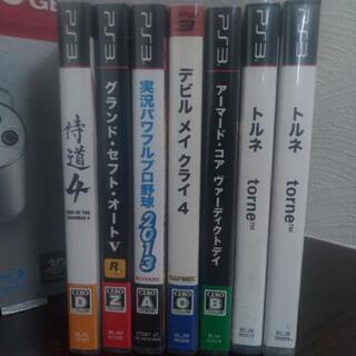 プレステ3 320GB 本体とトルネ ナスネ ソフト5本の画像