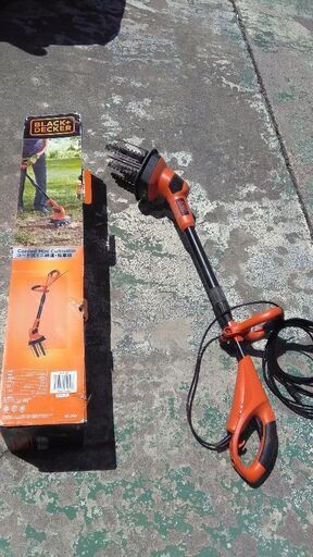 値下げ)電動ミニ耕運機　除草機　美品