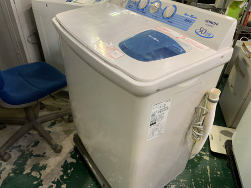 日立　2層式洗濯機　PS-50ASE4 5kg 2015年製　中古