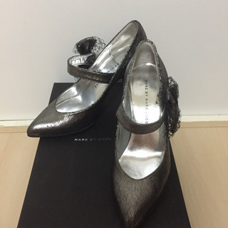 美品】マークジェイコブス パンプス ヒール 結婚式 二次会 シューズ