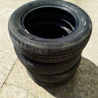 155／65R13　中古タイヤ（DUNLOP　ENASAVE）4本