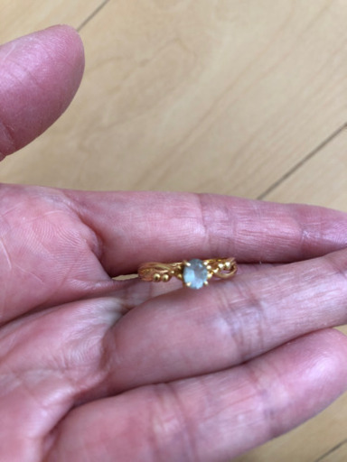 アクアマリンリング❤︎サイズ10号