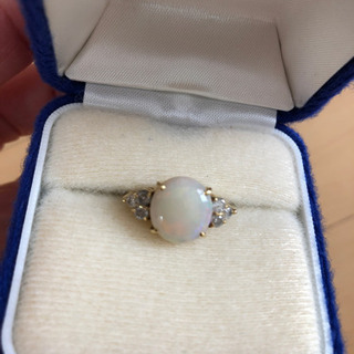 決まりました】オパールリング❤︎サイズ12号