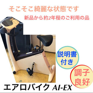 エアロバイク AI-EX 運動 ダイエット コンビ